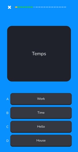 Testez vos connaissances