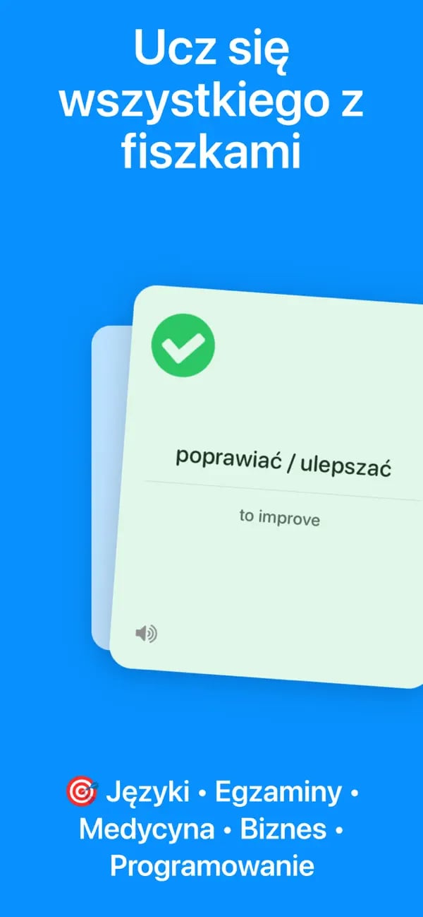 Fiszka Memko z tłumaczeniem zwrotu jutro rano na język hiszpański
